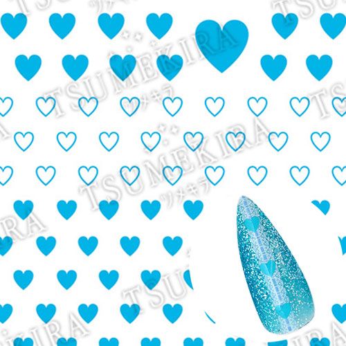 【es】カラーハート LIGHT BLUE(水色)【お取り寄せ】【ゆうパケット】