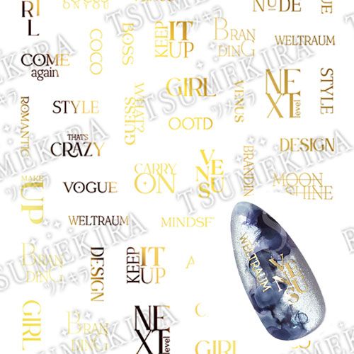 MAYAプロデュース minimoji ゴールド(ジェル専用)【お取り寄せ】【ゆうパケット】