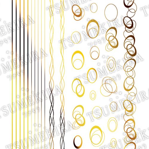 【金銀/TOMOMIプロデュース1】Nobele Line/ノーブルライン ゴールド【ゆうパケット】