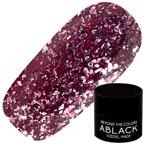 ABLACK メテオギャラクシージェル パーティシリーズ3g 1658 ブラックホール スパークル