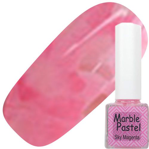 マーブルリキッドパステル MS-28 スカイマゼンタ