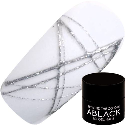 ABLACK エンボスシルクジェル3g S169 シルバー