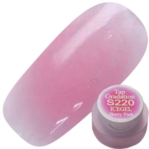 ABLACK タップグラデーションジェル2g S220 ベリーピンク