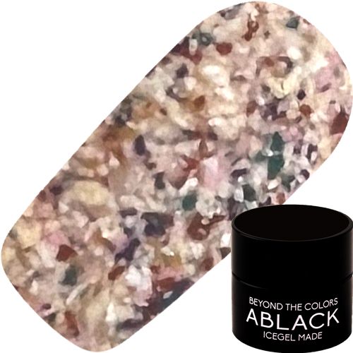 ABLACK ストーンジェル3g S58 テラゾーベージュ