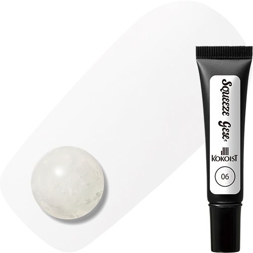 Squeeze Gel(スクイーズジェル)10g 06 Snow Flakes【お取り寄せ】【ゆうパケット】