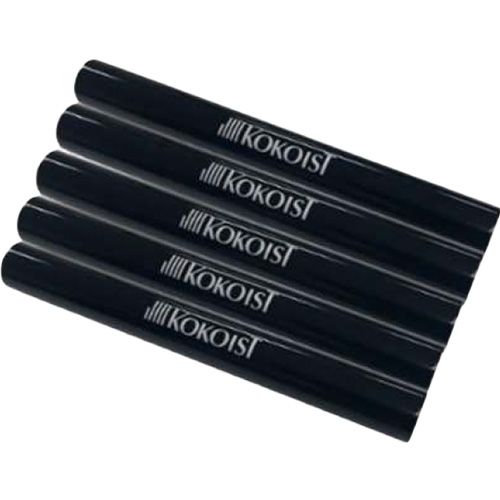 ブラックブラシキャップ(5本入)【ゆうパケット】