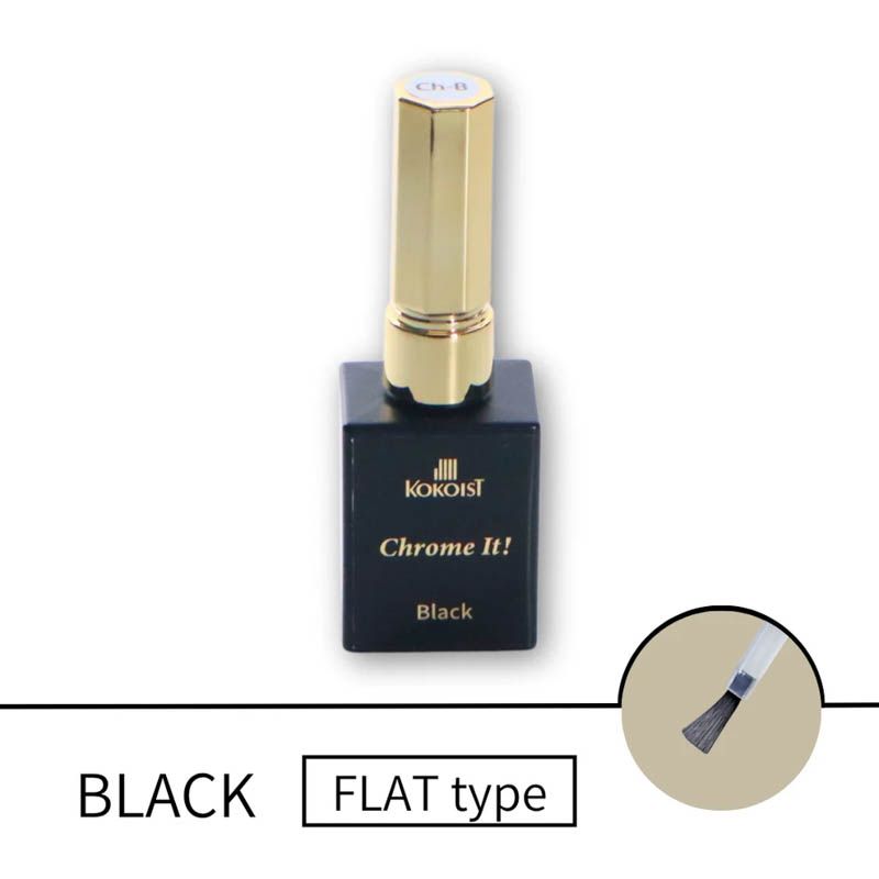 Chrome It 10ml Flat Black
