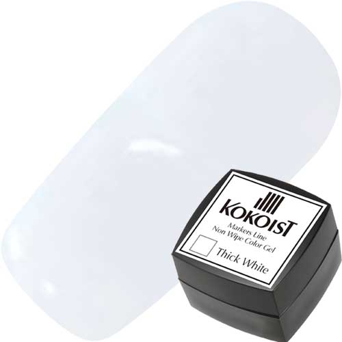 マーカーズライン ノンワイプカラージェル2.5g ML-01 シックホワイト【ゆうパケット】