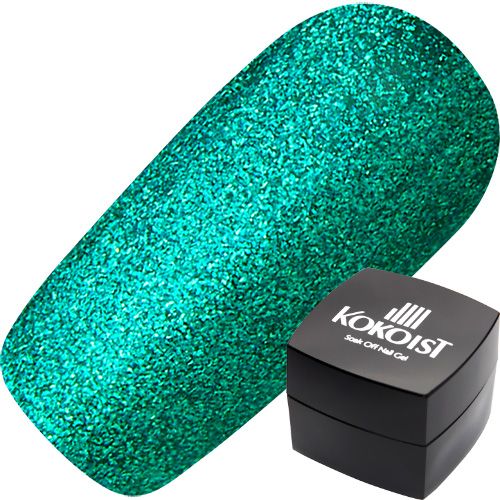 カラージェル2.5g E54エメラルドマイクログリッター【ゆうパケット】