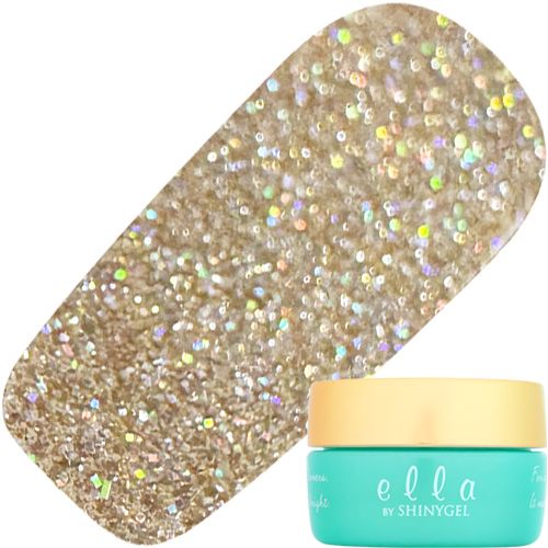 【nova/シャイニーフラッシュ】カラージェル2g 1104 フラッシュゴールド【ゆうパケット】