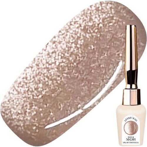 【nova/レトロマグコレクション】カラージェル5g MG01 ローズグレー