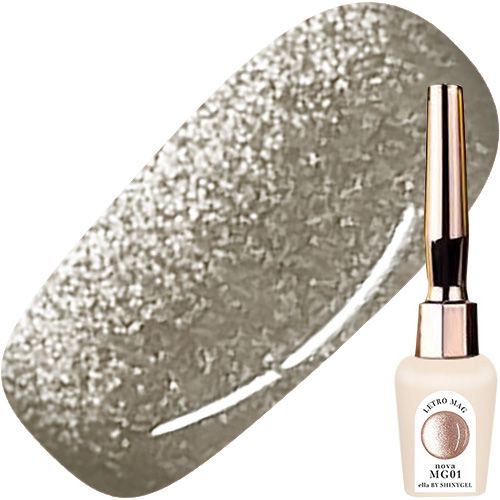 【nova/レトロマグコレクション】カラージェル5g MG02 シルバー