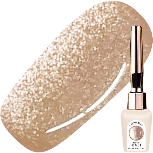 【nova/レトロマグコレクション】カラージェル5g MG03 ゴールド