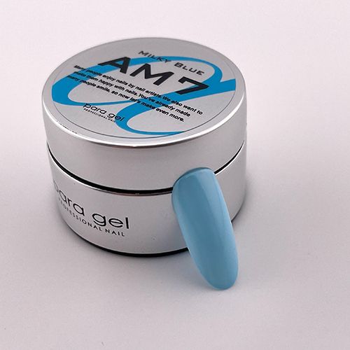 アートカラージェル4g AM7 ミルキーブルー【お取り寄せ】【ゆうパケット】