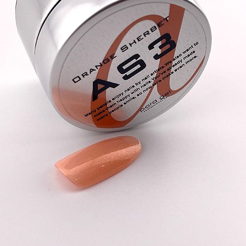 アートカラージェル4g AS3 オレンジシャーベット【お取り寄せ】【ゆうパケット】