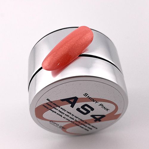 アートカラージェル4g AS4 シャイニーピンク【お取り寄せ】【ゆうパケット】