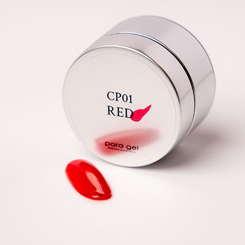 【カラーパレット】デザイナーズカラージェル4g  CP01 レッド【お取り寄せ】【ゆうパケット】