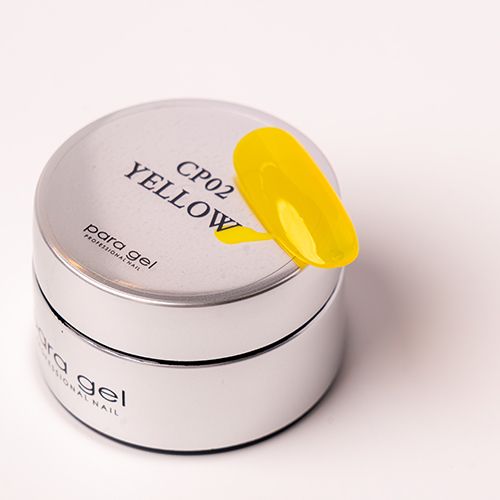 【カラーパレット】デザイナーズカラージェル4g  CP02 イエロー【お取り寄せ】【ゆうパケット】