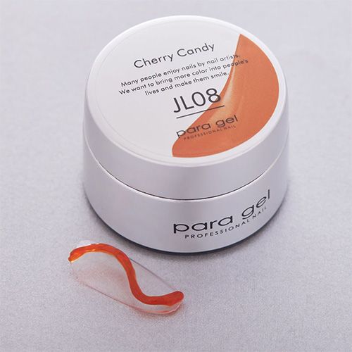【JELLY SERIES】デザイナーズカラージェル4g JL08 チェリーキャンディ【お取り寄せ】【ゆうパケット】
