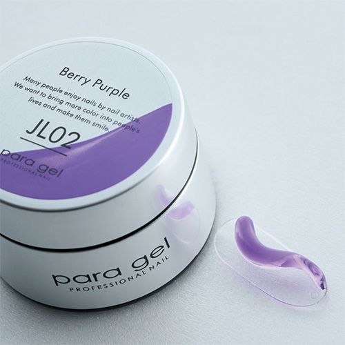 ノンワイプジェリーカラージェル4g JL02 ベリーパープル【お取り寄せ】【ゆうパケット】