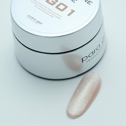 【glitter series】カラージェル4g MG01 シャンパンベージュ【お取り寄せ】【ゆうパケット】