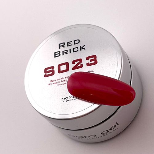 カラージェル4g S023 レッドブリック【お取り寄せ】【ゆうパケット】