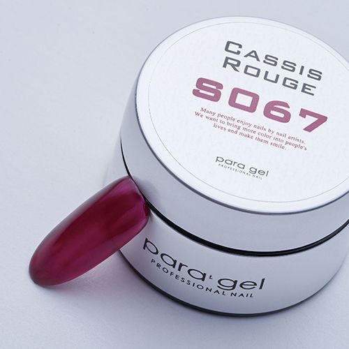 【2022Winter Collection】カラージェル4g S067 カシスルージュ【お取り寄せ】【ゆうパケット】