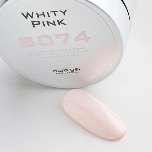 カラージェル4g S074 ホワイティピンク【お取り寄せ】【ゆうパケット】