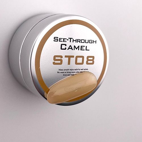 シースルーカラージェル4g ST08 シースルーキャメル【お取り寄せ】【ゆうパケット】