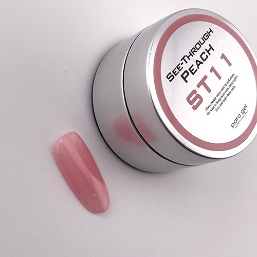 シースルーカラージェル4g ST11 シースルーピーチ【お取り寄せ】【ゆうパケット】