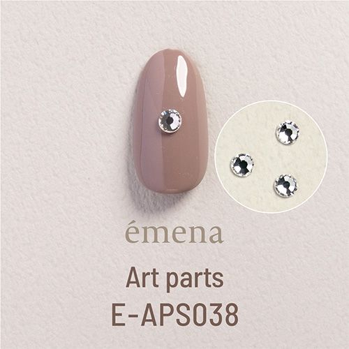 アートパーツ プレシオサ クリスタルSS12 フラットバックラインストーン(55個)【ゆうパケット】