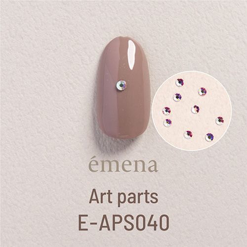 アートパーツ プレシオサ オーロラSS5 フラットバックラインストーン(55個)【ゆうパケット】