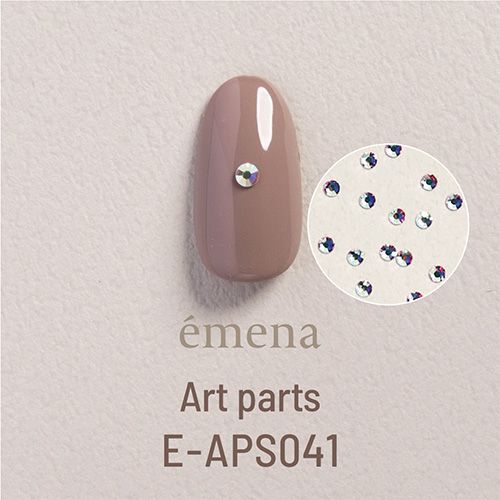 アートパーツ プレシオサ オーロラSS7 フラットバックラインストーン(55個)【ゆうパケット】