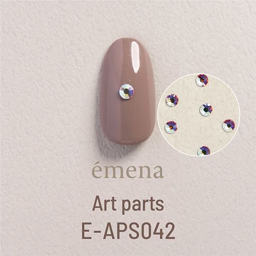 アートパーツ プレシオサ オーロラSS9 フラットバックラインストーン(55個)【ゆうパケット】