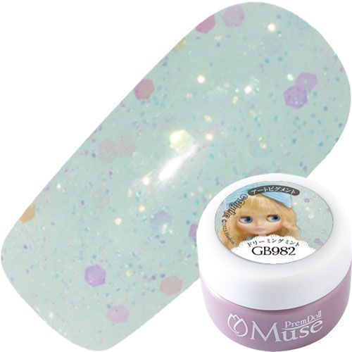【ハローアゲイン ジュニームニーキューティー】プリムドールミューズ3g GB982 ドリーミングミント【お取り寄せ】【ゆうパケット】