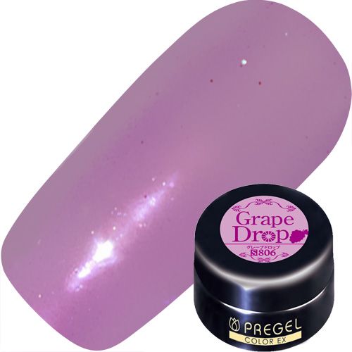 【ドロップシリーズ】カラーEX4g 806 グレープドロップ【ゆうパケット】