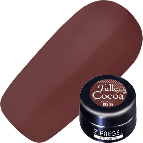 【チュールシリーズ】カラーEX3g 858 チュールココア【ゆうパケット】