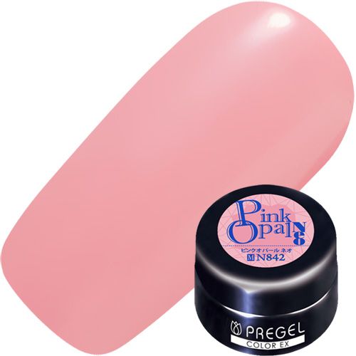 【ナチュラルストーンシリーズ】カラーEX3g N842 ピンクオパール[neo]【お取り寄せ】【ゆうパケット】