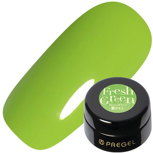 【カラーパレットシリーズ】カラーEX3g M942　フレッシュグリーン【ゆうパケット】