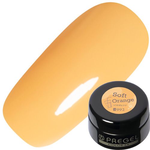 【パステルポップ】カラーEX3g M992ソフトオレンジ【ゆうパケット】