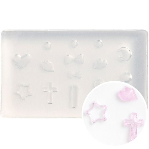 【なかやまちえこコラボ】シリコンモールド014 魔法少女ステッキ【ゆうパケット】