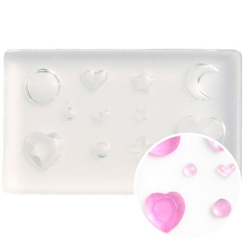 【なかやまちえこコラボ】シリコンモールド015 魔法少女コンパクト【お取り寄せ】【ゆうパケット】