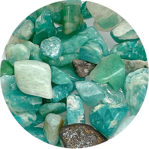 天然石風ストーン 10 ブルートルマリン【お取り寄せ】【ゆうパケット】