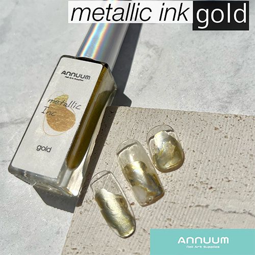 メタリックインク Gold 10ml