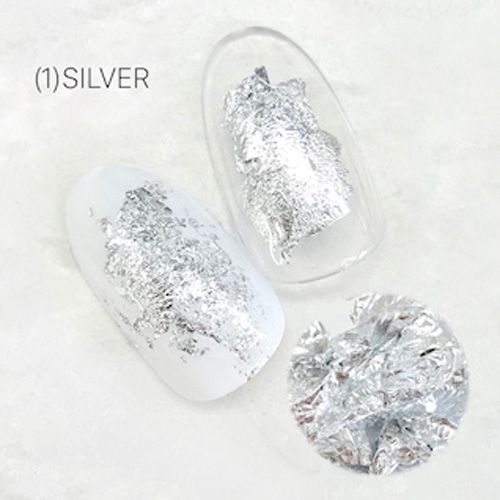 金箔・銀箔・ナゲット1 シルバー【ゆうパケット】