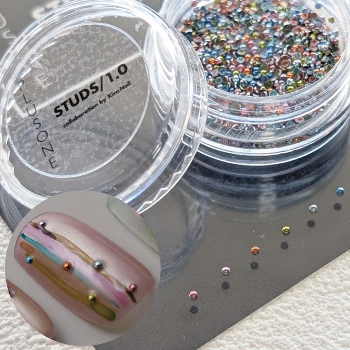 【fumiプロデュース】PLUSONE STUDS/1.0 マルチカラーアソート【ゆうパケット】