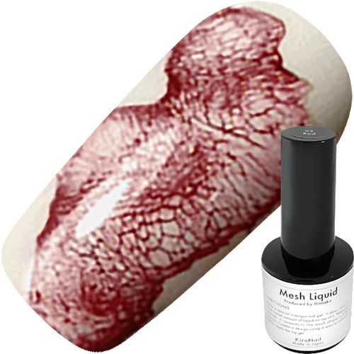 [欠品]【Hanakoプロデュース】メッシュリキッド レッド 8ml【お取り寄せ】