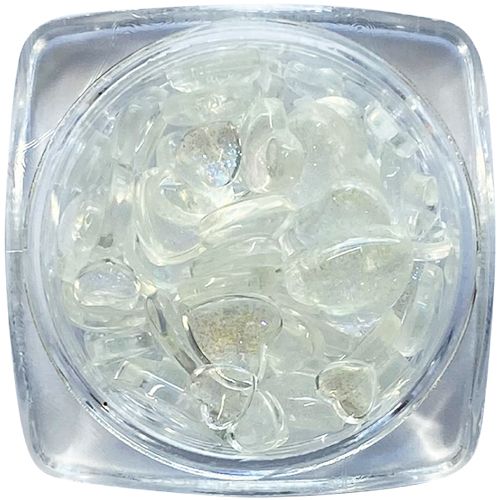 オーロララメインパーツ ハートアラカルトケース入 クリア【ゆうパケット】