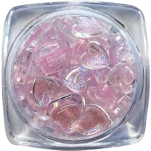 オーロララメインパーツ ハートアラカルトケース入 ピンク【ゆうパケット】