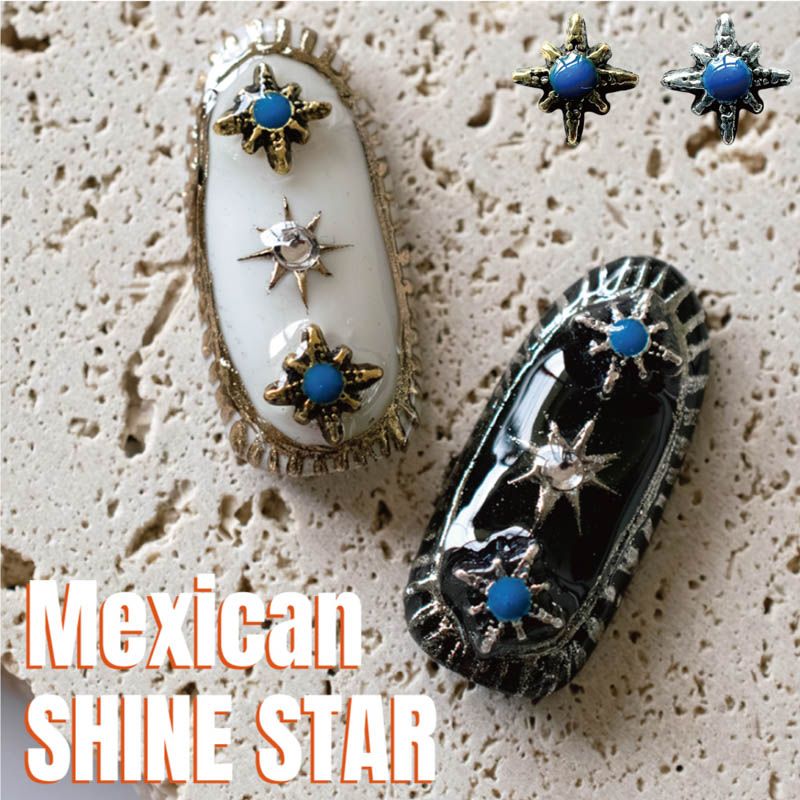 メキシカンシャインスター シルバー 5個入【お取り寄せ】【ゆうパケット】